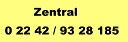Zentral 0 22 42 / 93 28 185